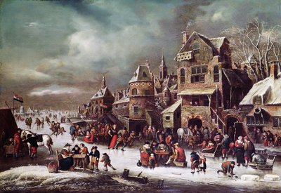 Paesaggio invernale da Rutger Verburgh